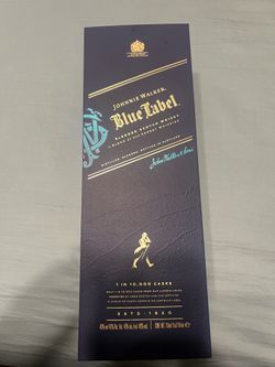 Johnnie walker “EMPTY BOTTLE”