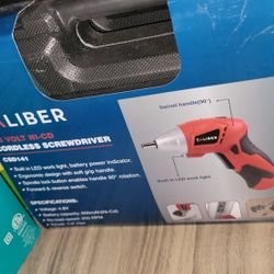 4.8 VOLT cordless Screwdriver NEW with Case