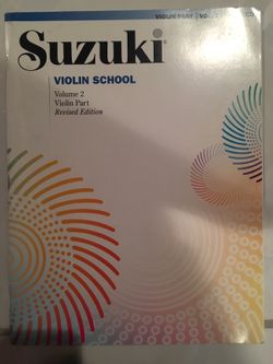 Suzuki Violin School Volume 2 music book and CD