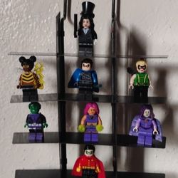 DC Teen Titans Lego Minifigures Zatanna Bumblebee Nightwing Artemis Beast Boy Starfire Raven Robin