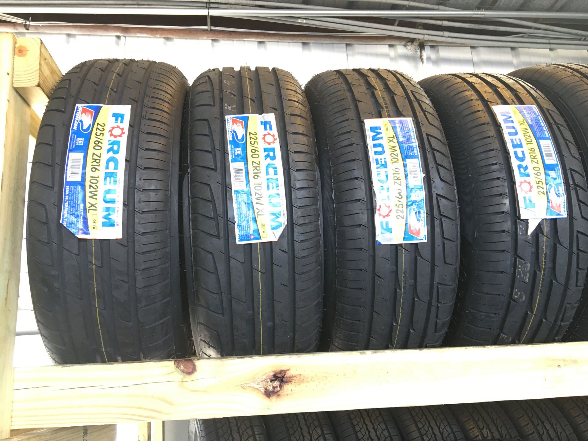 New Tires (4) 225/60/16