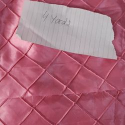 4 Yards  Satin Fabric 