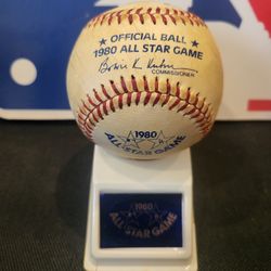 1980 All-Star Game baseball 