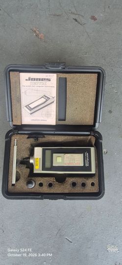 Jones Computak CT-2000 Computer Tachometer