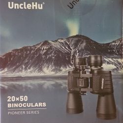 UncleHu Buniculars. 20x50  Pioneer Series.