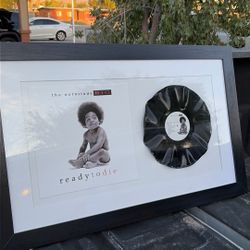 Ready to die notorious big vinyl record wall art