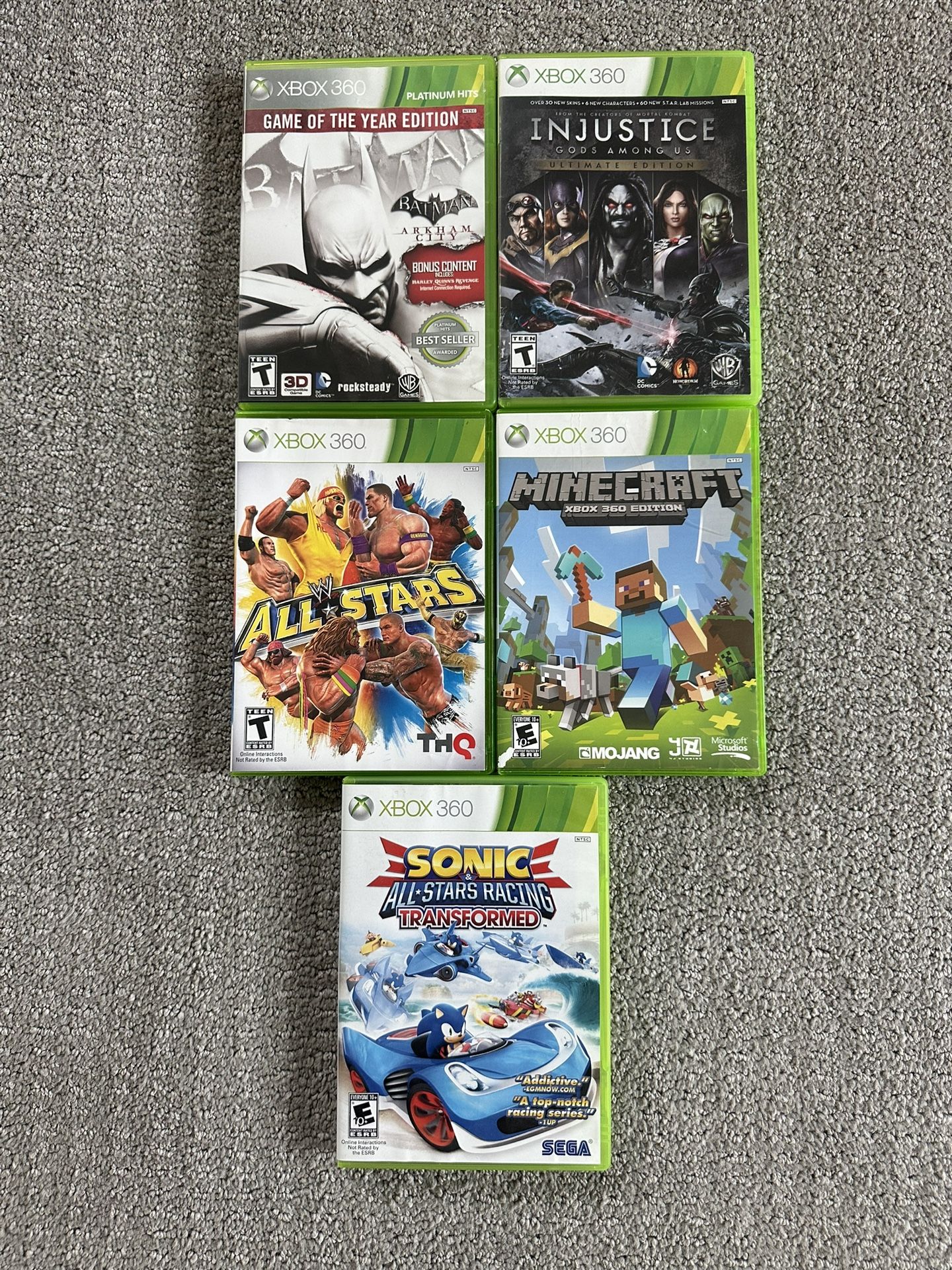 Xbox 360 Game Lot