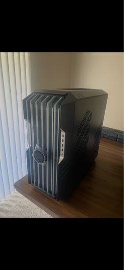 Black Mid-Tower ATX PC Case