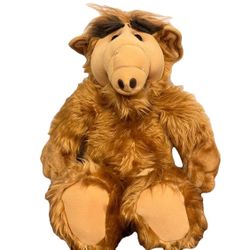 Vintage 80s 1987 Coleco Talking Stuffed Alf Voice Box Plush Toy Untested