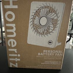 Battery Operated Personal Fan
