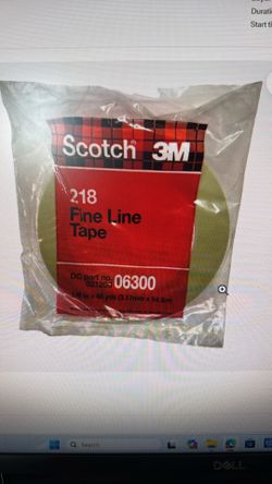 3M 218 1/8” FINE LINE TAPE #06300