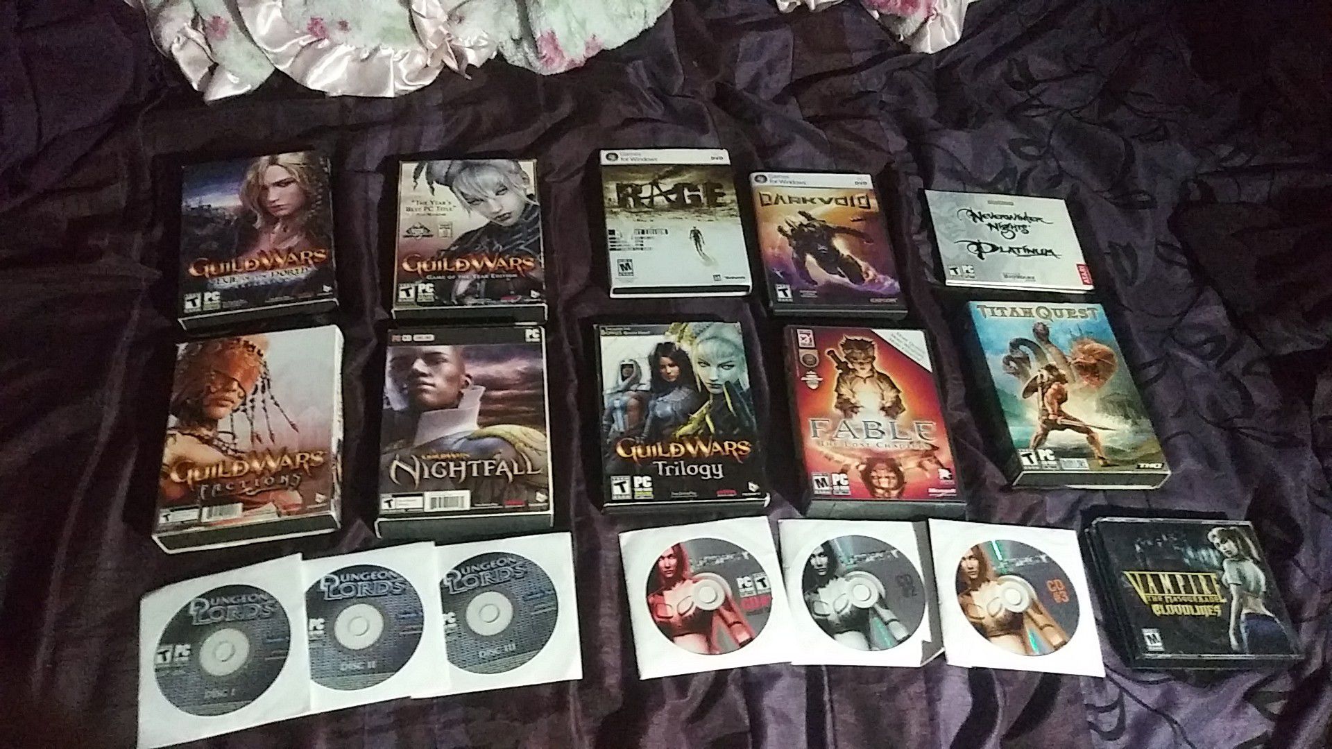 17 PC games brand new