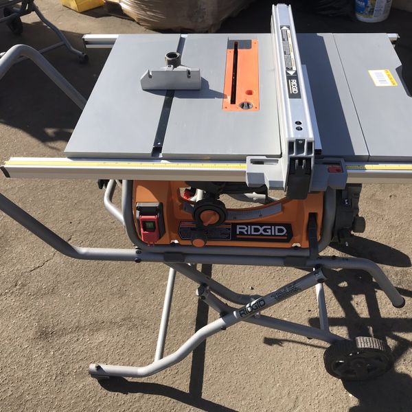 Ridgid 10in Table Saw With Stand for Sale in Santa Ana, CA - OfferUp