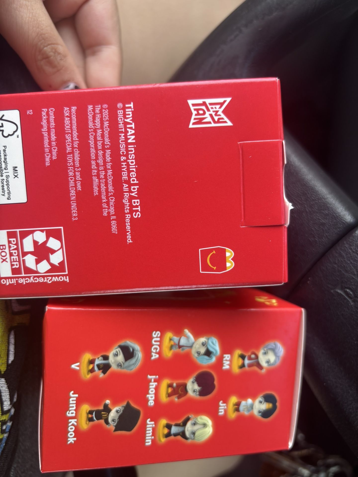 Mcdonald’s Tiny tan Encore (Jimin)