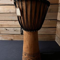 NEW- Handmade Djembe 27”