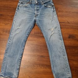 Levi 501 Button Fly Men's Jeans