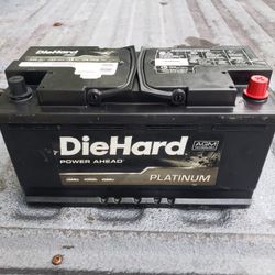 DieHard Platinum AGM Car Truck Battery H8 Group 49 Perfect Condition 1yr Warranty 