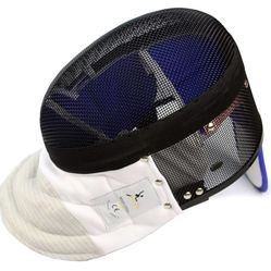 LEONARK Black 350NW Fencing Foil Mask with Detachable Inner Lining Helmet CE Certified National Grade (M)