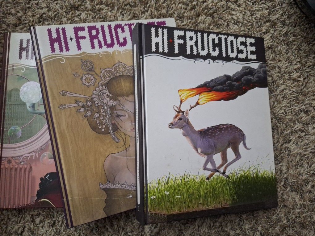 Hi-Fructose Collected Editions 1,2, and 3.