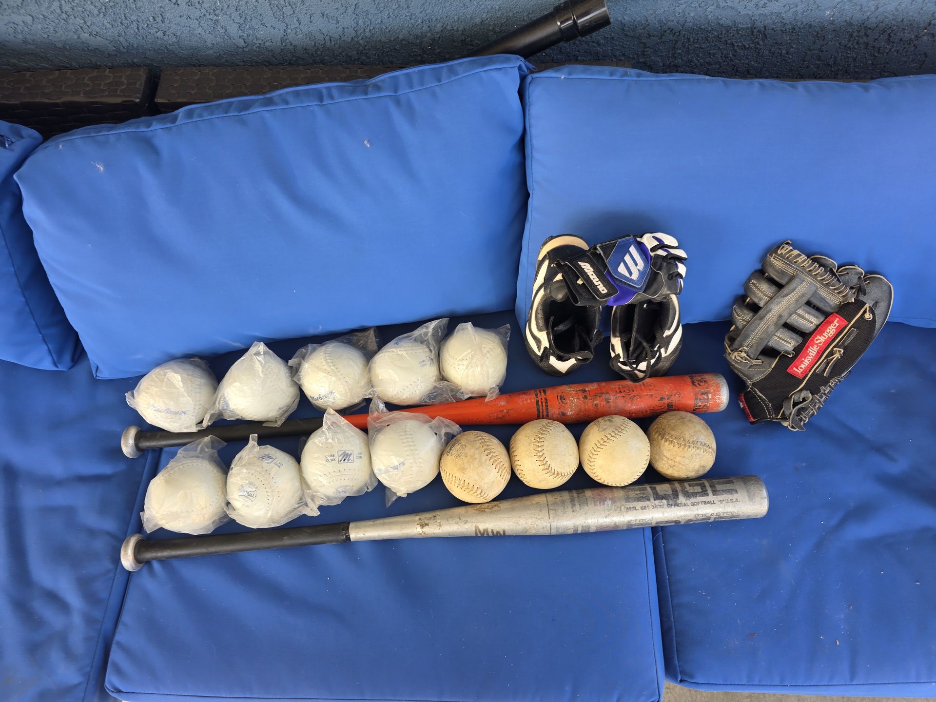 Softball baseball stuff everything for 60.00