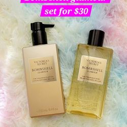 Bombshell Glamour  Fine Mist & Lotion Set $30