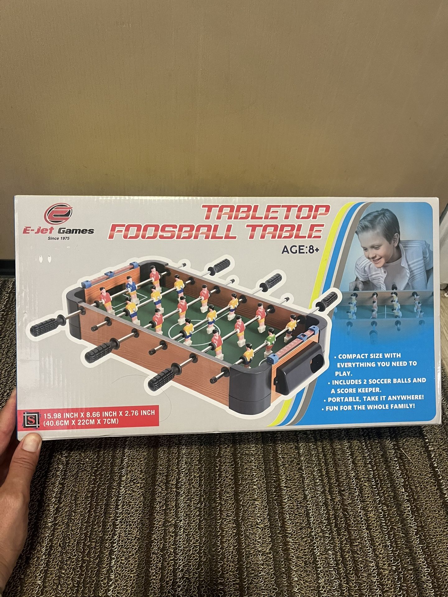Tabletop Foosball game