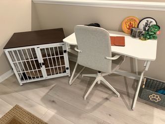 Desk and chair