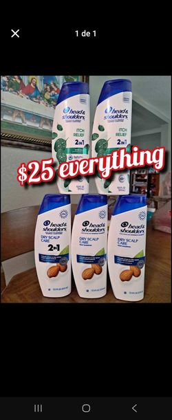 Head & Shoulder..$25 all