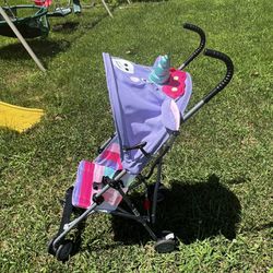 2 Small Portable Strollers 