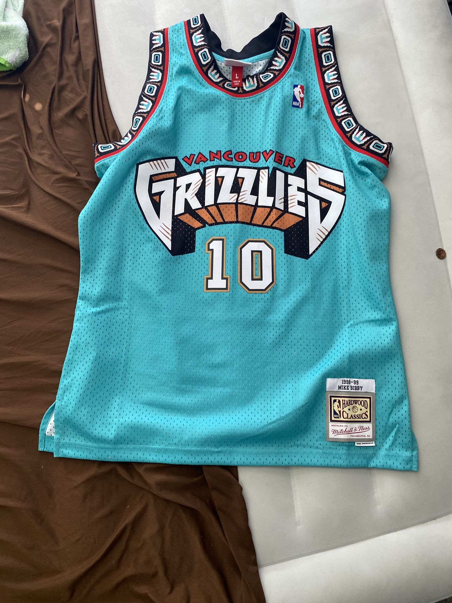 Vancouver Grizzlies Basketball Jersey