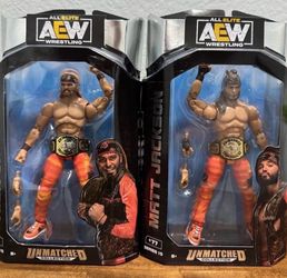 AEW 2 figure Jackson set of 2