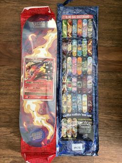 Santa Cruz Pokémon Trading Card Game Skateboard Deck Blaziken