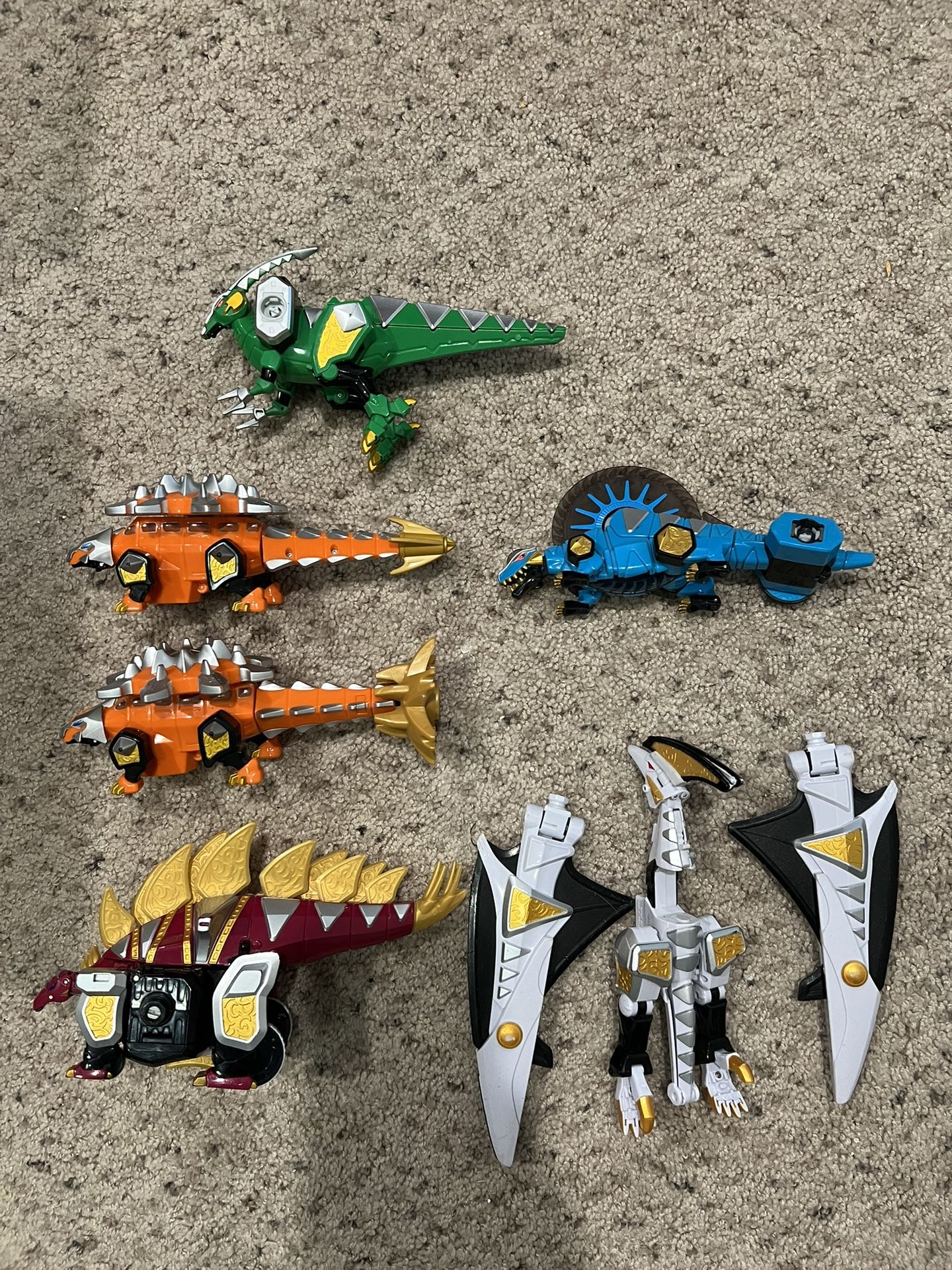Power Rangers Dino Thunder Mega Zords