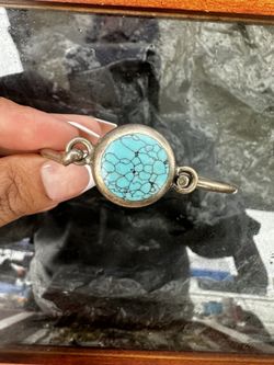 Turquoise Silver Bracelet 