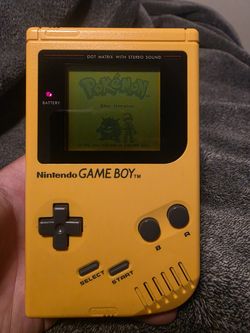 Nintendo Gameboy Yellow DMG Original 