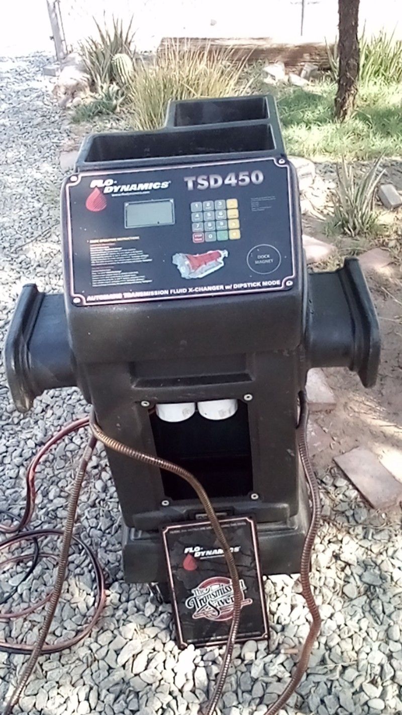 Flo Dynamics TSD 450 Automatic Transmission Fluid Changer - Like New!"