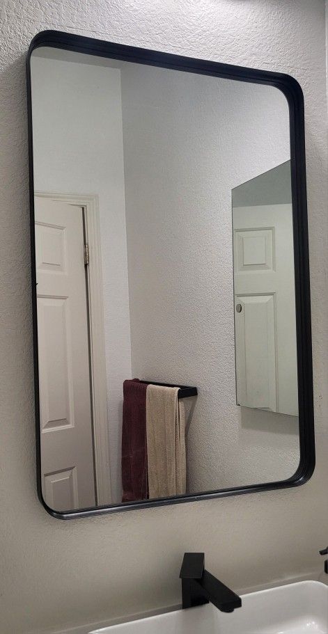 Mirror 24 X 36, Metal Frame