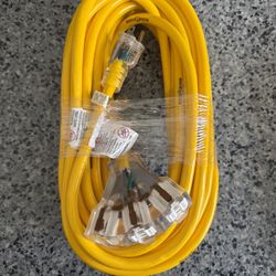New! Yellow Jacket Heavy Duty Outdoor Extension Cord