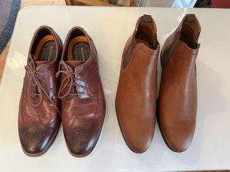 Men’s Dress Shoes (Rockport + Crown Vintage)