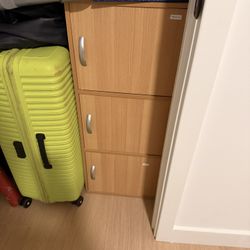 Small Brown Cupboard 3 Levels