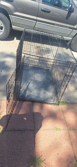 Large dog crate