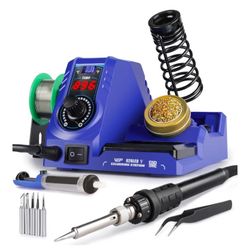 Estación de soldadura 130W MAX Kit de soldador con alambre de soldadura