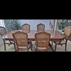 Master Table Set With 6 Chairs