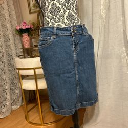 Denim Skirt 