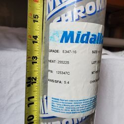 Midalloy E347-16 Welding Rods 3/32 or 1/8 

