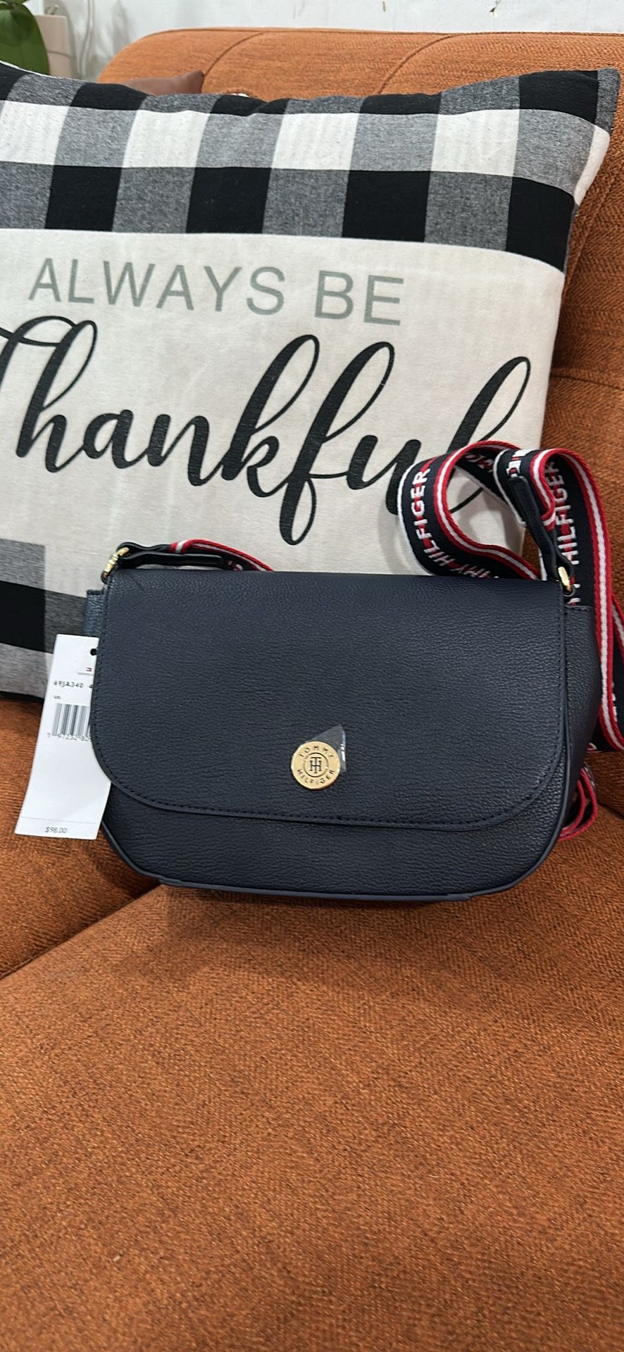 Bolsa Azul Marca Tommy