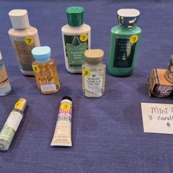 ASSORTED BATH & BODY WORKS ITEMS