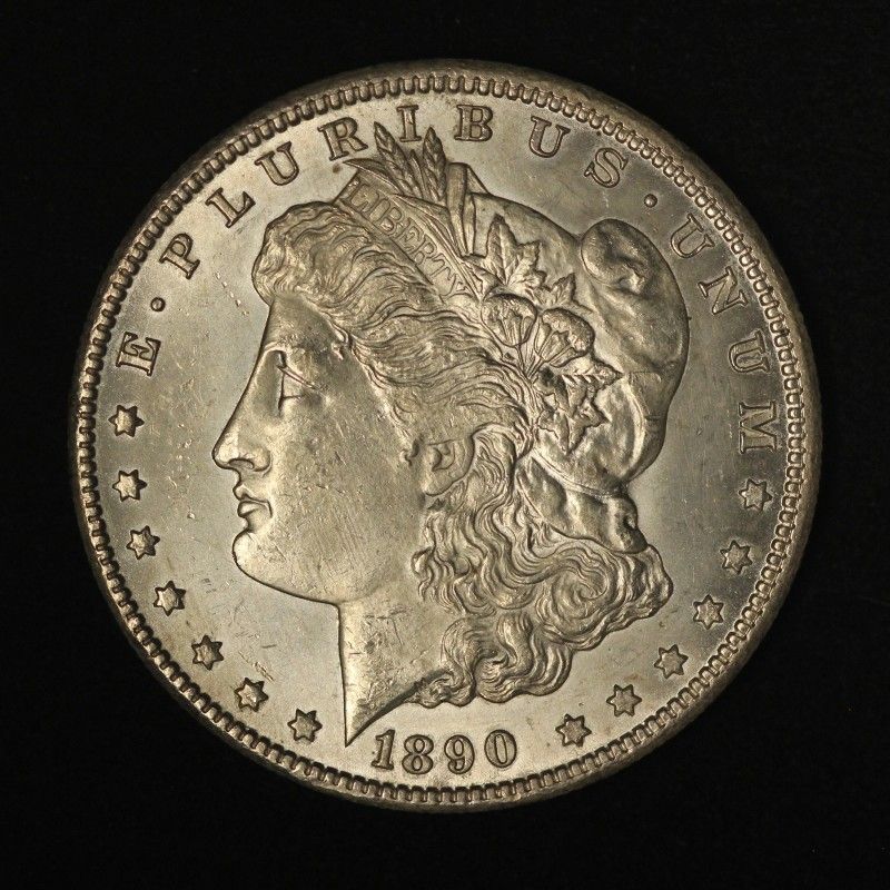 1890-CC $1 Morgan Silver Dollar