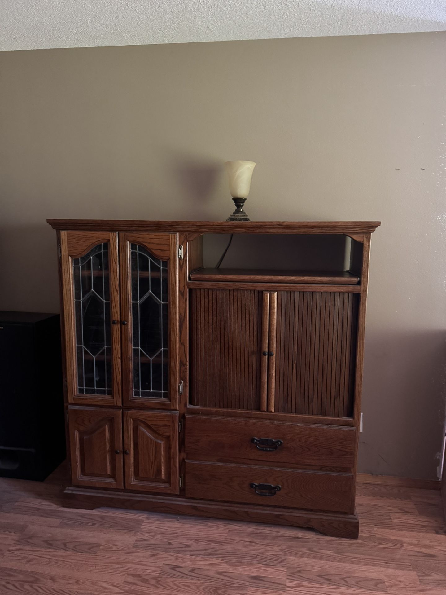 Oak Entertainment Center