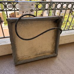Custom Built Balcony Doggy Pee Tray